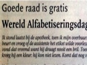Wereldalfabetiseringsdag
