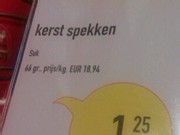kerstspekken