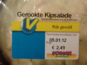 gerooktekipsalade