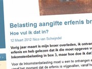 belastingaangifte