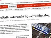 bijna-treinbotsing