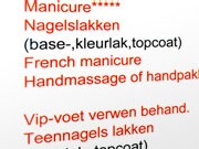 nagels lakken