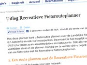 recreatievefietsrouteplanner