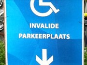 invalidenparkeerplaats