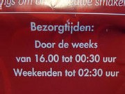 doordeweeks