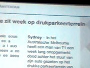 druk parkeerterrein
