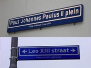 Paus Johannes Paulus II-plein