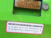 rotatievergrendelingspen
