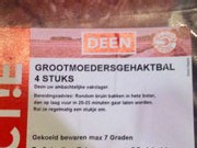 grootmoeders gehaktbal